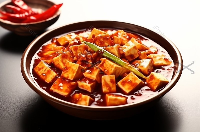 特色美食麻婆豆腐麻辣鲜香适合下饭摄影,高清,摄影图,摄影图片,图片大全,摄影图免费下载